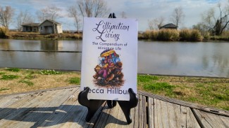 Lilliputian Living in front of the bayou