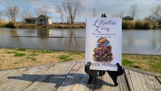Lilliputian Living sitting pretty before the bayou