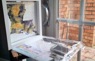 Paint Your State Kit packed and ready to go